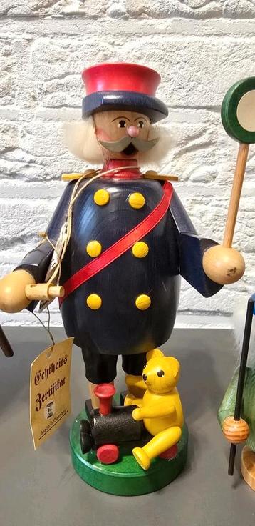 Rookmannetje Trein conducteur Ertsgebergte Vintage 🎄🎁🚂🎄 beschikbaar voor biedingen