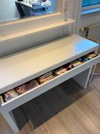 Ikea Malm make-up tafel met lade - Tilburg, Huis en Inrichting, Tafels | Kaptafels, Ophalen, Gebruikt, 100 tot 150 cm, Minder dan 100 cm