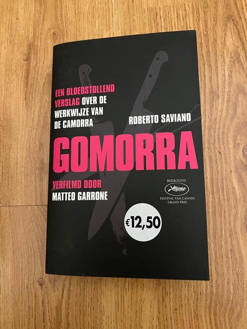 Boek: Gomorra - Roberto Saviano, Boeken, Film, Tv en Media, Nieuw, Film- of Tv-bewerking, Ophalen of Verzenden