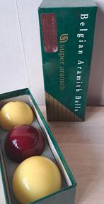 Super aramith billiard balls, Ophalen of Verzenden, Zo goed als nieuw, Keu of Ballen