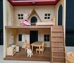 Silvanian families huis met toebehoren, Verzamelen, Poppenhuizen en Toebehoren, Ophalen of Verzenden, Zo goed als nieuw, Poppenhuis