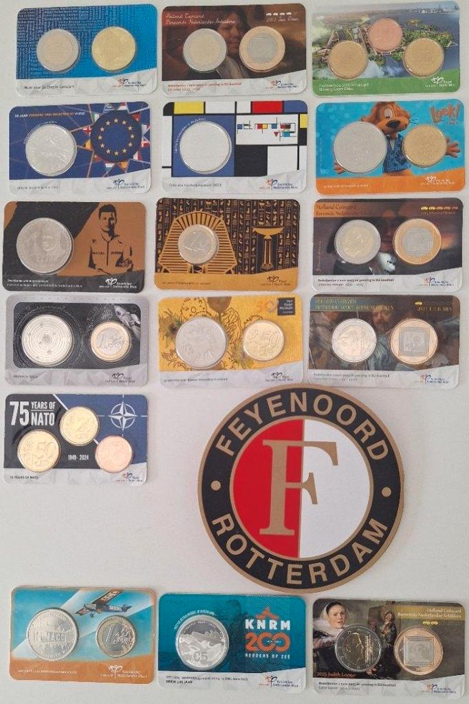 Nederlandse coincards - UNC - DECEMBER ACTIE, Postzegels en Munten, Munten | Europa | Euromunten, Setje, Overige waardes, Overige landen