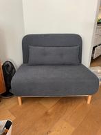 Foldable Bed / Futon, Huis en Inrichting, Ophalen, 100 cm, Eenpersoons, Blauw