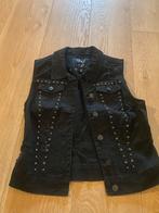 NIEUW: zwart gilet met zilveren studs maat 36, Ophalen of Verzenden, Nieuw, Maat 36 (S), Zwart