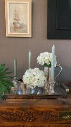 Verzilverde Koffiekan en suikerpot kerstdecoratie, Ophalen