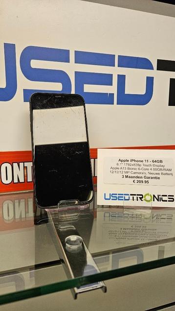 UsedTronics | Apple iPhone 11 - 64GB beschikbaar voor biedingen