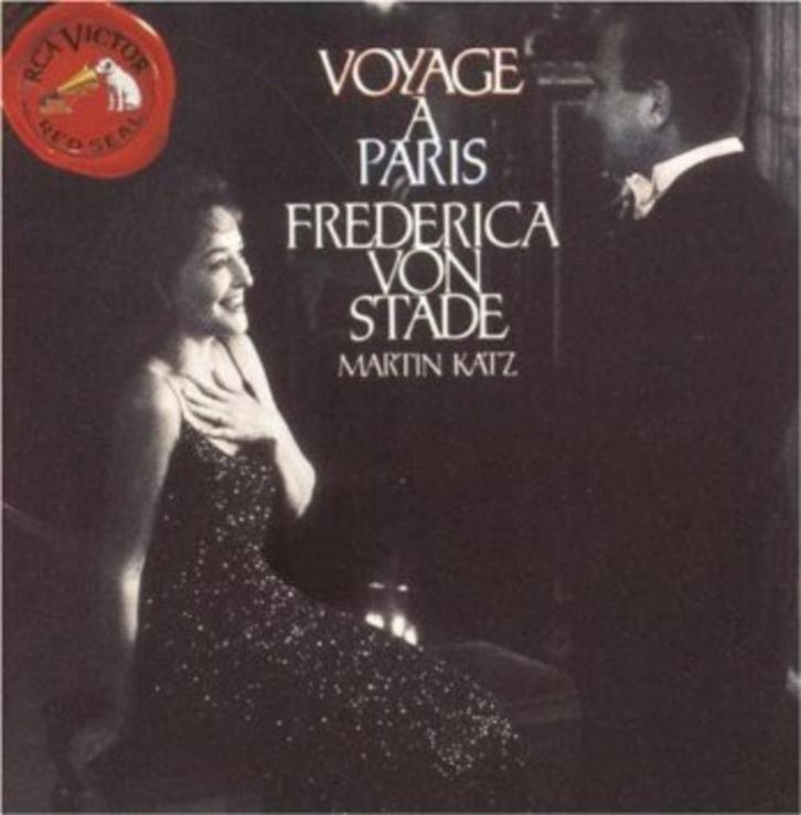VOYAGE A PARIS Poulenc Satie Honegger CD VON STADE RCA, Cd's en Dvd's, Cd's | Klassiek, Gebruikt, Vocaal, Modernisme tot heden