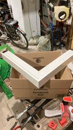 Daktrim wit hoekstuk, Doe-het-zelf en Verbouw, Overige kleuren, Overige typen, Ophalen of Verzenden, Zo goed als nieuw