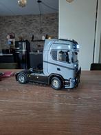 Tamiya Scania 4x2 1/14 Truck, Ophalen, 1:32 tot 1:50, Zo goed als nieuw, Truck