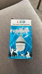 Rotwrende disco lamp nieuw, Huis en Inrichting, Lampen | Losse lampen, Led-lamp, Minder dan 30 watt, Zo goed als nieuw, E27 (groot)