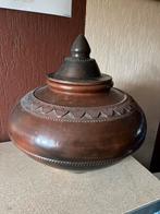 Grote Aardewerk Pot met Deksel, Antiek en Kunst, Ophalen