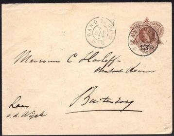 P91 Brief Nederlands Indie Grootrondstempel Bandoeng beschikbaar voor biedingen