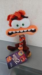 Knuffel/plushe Anxiety Inside out 2, Pixar/Disney. Nieuw!, Ophalen of Verzenden, Nieuw, Overige typen