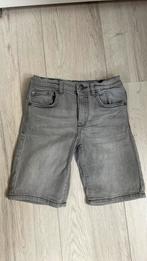 Zara grijze jeansshort mt 128, Jongen, Gebruikt, Ophalen of Verzenden, Broek