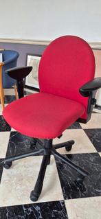 Rode Bureaustoel - Ergonomisch, Ophalen, Gebruikt, Bureaustoel, Rood
