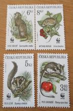 Tsjechië, WWF serie Knaagdieren, 1996, Verzenden, Postfris, Dier of Natuur