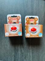 Bibi Happiness Fopspenen 0-6 maanden - Nieuw in verpakking, Ophalen of Verzenden, Nieuw, Rammelaar, Met geluid