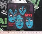 Kiss vintage 1983 British Tour Creatures of the night patch, Verzenden, Nieuw, Kleding