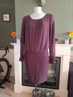 JBC bordeaux rood prachtige jurk 40 gratis verz in NL, Kleding | Dames, Maat 38/40 (M), Verzenden, Zo goed als nieuw, Knielengte