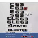 W205 C63 LOGO EMBLEEM Mercedes C Klasse 2014-2022 AMG 63 BAD, Gebruikt, -, Ophalen of Verzenden, Achter