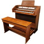 Content D1127 Orgel Donker Eiken, Muziek en Instrumenten, Orgels, Ophalen of Verzenden, Gebruikt, 2 klavieren, Orgel