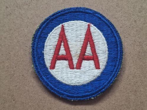 WWII US Antiaircraft Command patch, Verzamelen, Militaria | Tweede Wereldoorlog, Embleem of Badge, Amerika, Verzenden