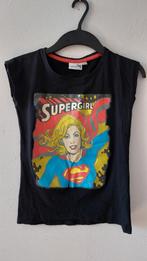 DC retro Supergirl t-shirt 146/152, Kinderen en Baby's, Kinderkleding | Maat 146, Supergirl, Meisje, Gebruikt, Ophalen of Verzenden