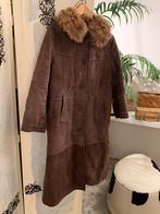Vintage lange lammy coat S M gevoerde winterjas schapenvacht, Kleding | Dames, Jassen | Winter, Maat 38/40 (M), -, Ophalen of Verzenden