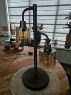 2 kelk lantaarn 50 cm hoog met rook glas, Ophalen, Zo goed als nieuw, Glas, 50 tot 75 cm