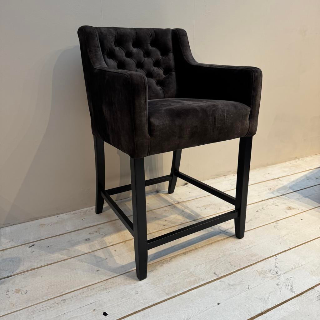 Raven  Barkruk - UrbanSofa, Huis en Inrichting, Barkrukken, Ophalen, Met voetsteun, 60 tot 90 cm, Zo goed als nieuw