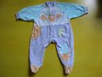 Babypakje, fluweel, pastel kleuren, beertje, maat 68, Kinderen en Baby's, Babykleding | Maat 68, Ophalen of Verzenden, Zo goed als nieuw