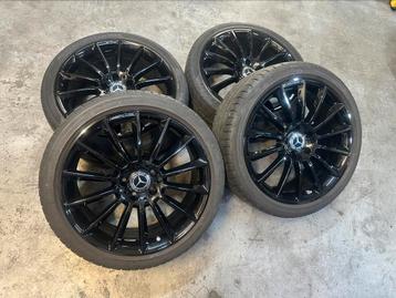✅ 19 inch Mercedes AMG GT A B C klasse velgen 5x112 CLA A35 beschikbaar voor biedingen