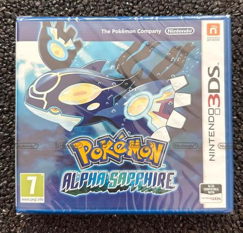 Nintendo 3DS game Pokémon Alpha Sapphire NIEUW en GESEALD, Spelcomputers en Games, Games | Nintendo 2DS en 3DS, Nieuw, Ophalen of Verzenden