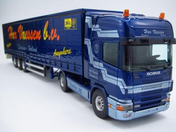 Tekno - Scania 124 miniatuur '' Har Vaessen Swalmen '' 1:50 beschikbaar voor biedingen
