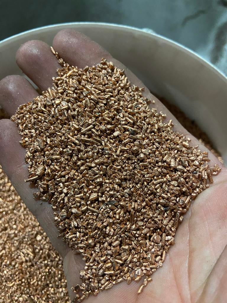 Koper granulaat koperbaar kopergranulaat - Metalen