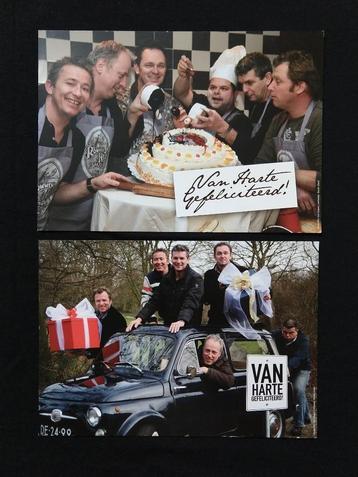 Rowwen Hèze Fanclub Verjaardagskaarten (7 stuks) beschikbaar voor biedingen