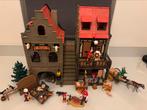 Playmobil kasteel ridders vakwerkhuis slager, Ophalen of Verzenden, Gebruikt, Los playmobil