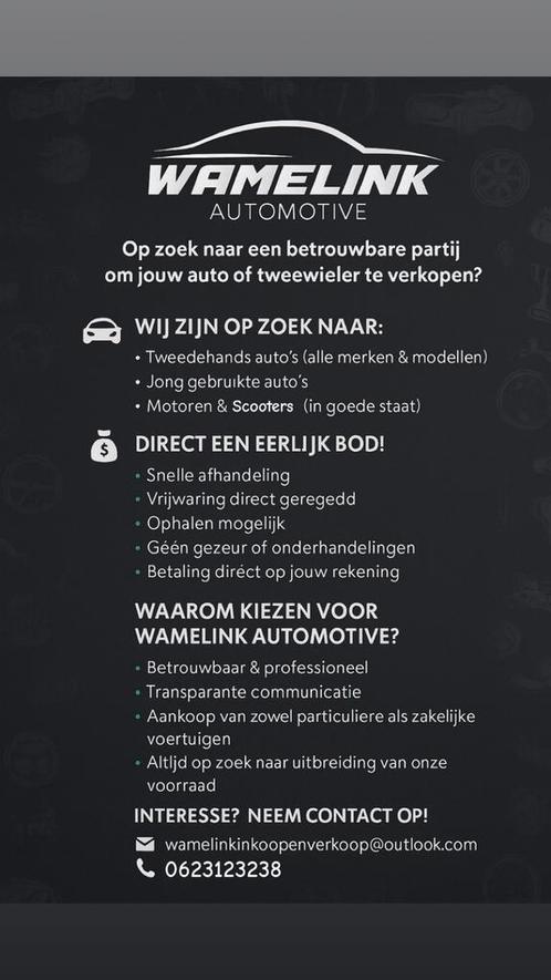Inkoop van uw 2 of 4 wieler! Wamelink Automotive, Auto diversen, Auto-accessoires, Zo goed als nieuw, Ophalen