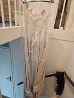 Bruidsjurk, champagne kleur, met ook onderrok, Ophalen, Trouwjurk, Overige kleuren, Onbekend