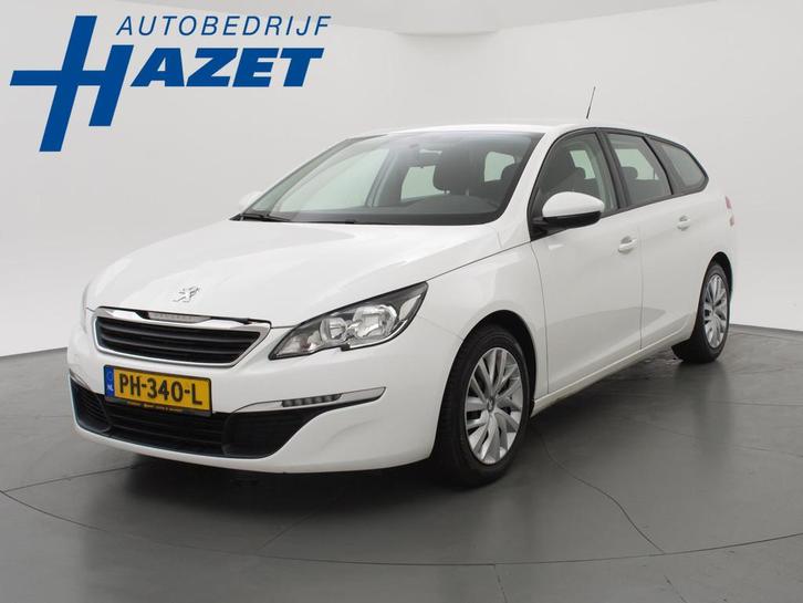 Peugeot 308 SW 1.2 PureTech Blue Lease + Trekhaak, Auto's, Peugeot, Bedrijf, Te koop, ABS, Airbags, Airconditioning, Alarm, Centrale vergrendeling