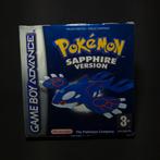 Pokémon Sapphire (Game Boy Advance) - Doos, Spelcomputers en Games, Games | Nintendo Game Boy, Gebruikt, 1 speler, Ophalen of Verzenden
