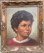 Meisje met Oorbel 1955, Antiek en Kunst, Kunst | Schilderijen | Klassiek, Ophalen of Verzenden