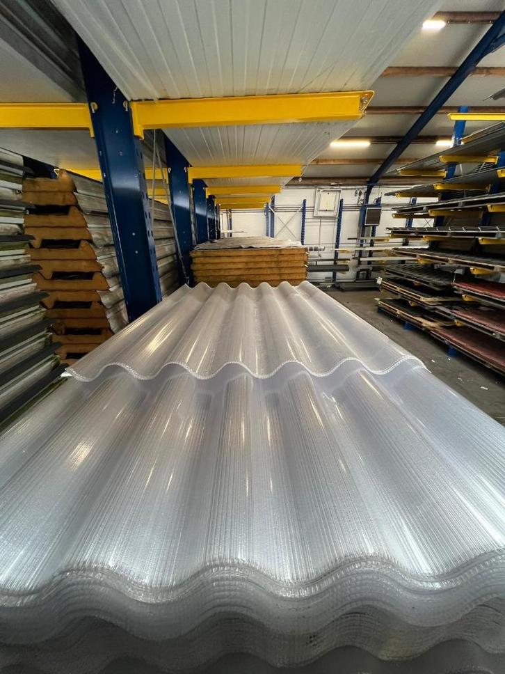 golfprofiel lichtplaten dubbelwandig polycarbonaat, Doe-het-zelf en Verbouw, Platen en Panelen, Nieuw, Overige materialen, Minder dan 20 mm