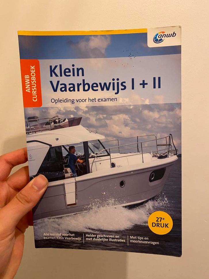 Klein Vaarbewijs I + II - ANWB Cursusboek, Boeken, Studieboeken en Cursussen, Zo goed als nieuw, Niet van toepassing, Ophalen of Verzenden