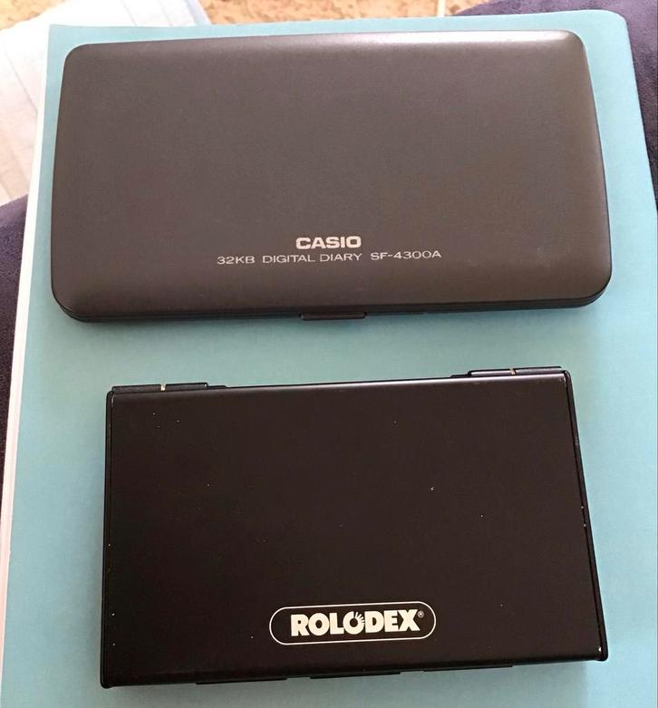 CASIO Digital Diary & ROLODEX Pocket Calculator - Vintage!, Computers en Software, Vintage Computers, Ophalen of Verzenden