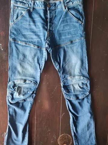 ZGAN CLASSIC G STAR RAW 5620 3D SLIM STRETCH JEANS SIZE33/34 beschikbaar voor biedingen