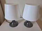 Wit Nachtkastje Lampje set van twee, Ophalen, Kunststof, Gebruikt, Minder dan 100 cm