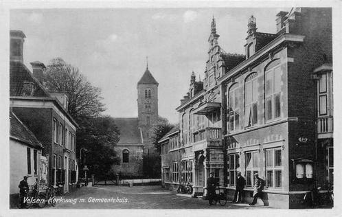(380-756-023) Velsen Kerkweg, Verzamelen, Ansichtkaarten | Nederland, Noord-Holland, Verzenden