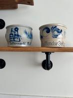 2 Sallands boterpotjes ( Keulse Potjes ), Antiek en Kunst, Antiek | Keramiek en Aardewerk, Ophalen of Verzenden