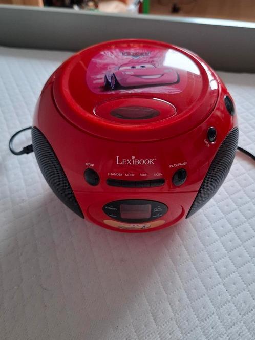 Lexibook Cars cd-speler, Audio, Tv en Foto, Cd-spelers, Zo goed als nieuw, Overige merken, Draagbaar, Met radio, Ophalen of Verzenden